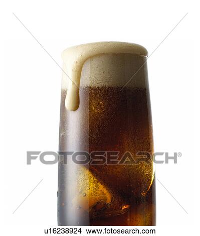 Picture - Glass of Cola. Fotosearch