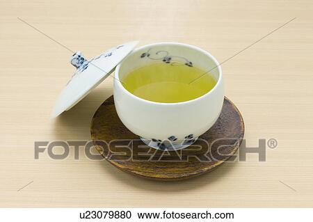 Stock Image - Green tea. Fotosearch