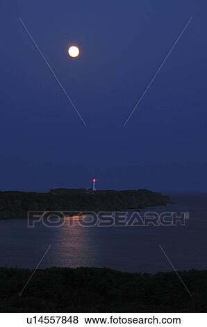 Higashi-hennazaki in Moonlight View Large Photo Image Stock Photo - Higashi-hennazaki in Moonlight. Fotosearch