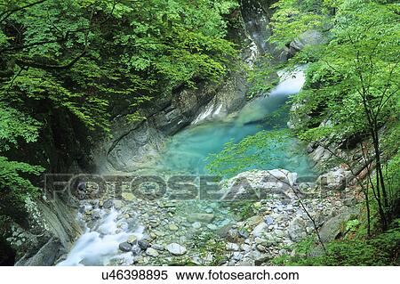 Higashizawa ravine, Yamanashi Prefecture, Honshu, Japan View Large Photo Image Stock Photography - Higashizawa ravine, Yamanashi Prefecture, Honshu, Japan. Fotosearch