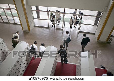 High school students going home, Japan View Large Photo Image Stock Photography - High school students going home, Japan. Fotosearch