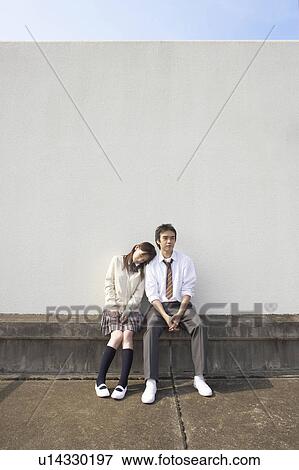 High school students on rooftop, Japan View Large Photo Image Stock Photo - High school students on rooftop, Japan. Fotosearch