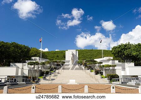 Stock Image - Honolulu Memorial. Fotosearch