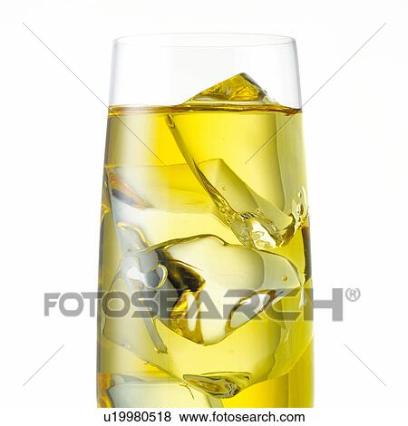 Ice and tea in a glass View Large Photo Image Stock Photo - Ice and tea in a glass. Fotosearch