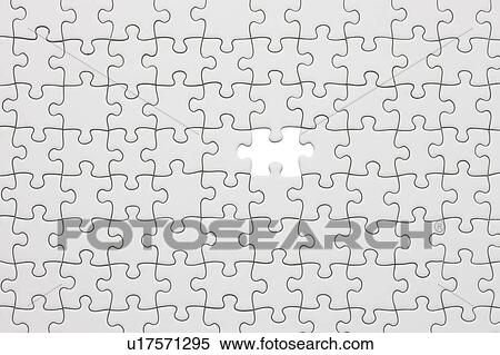 Jigsaw puzzle with one piece missing View Large Photo Image Stock Photography - Jigsaw puzzle with one piece missing. Fotosearch