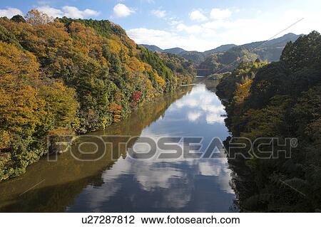 Kameyama lake View Large Photo Image Stock Image - Kameyama lake. Fotosearch