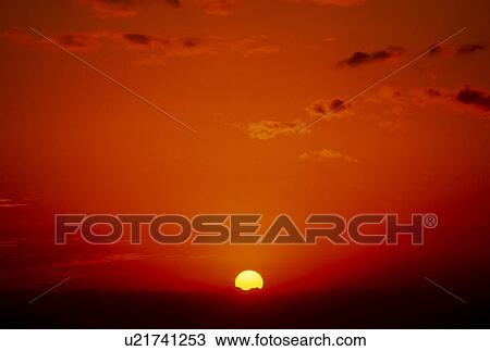 Stock Image - Morning Sun. Fotosearch