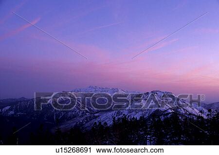 Mount Nishihotaka in Sunset View Large Photo Image Stock Image - Mount Nishihotaka in Sunset. Fotosearch