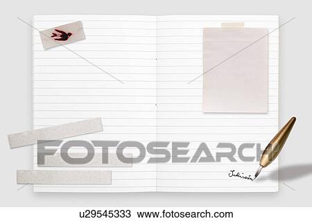 Stock Image - Note Book. Fotosearch