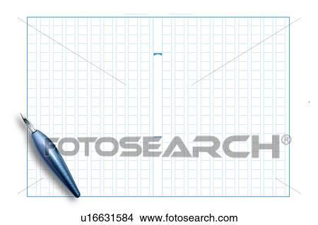 Pen on Notebook View Large Photo Image Picture - Pen on Notebook. Fotosearch