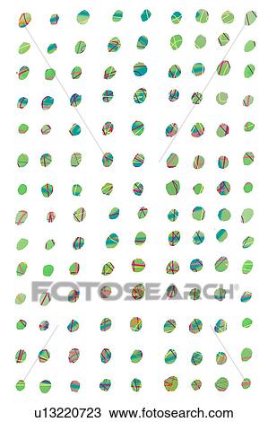 Stock Image - Polka dot pattern. Fotosearch