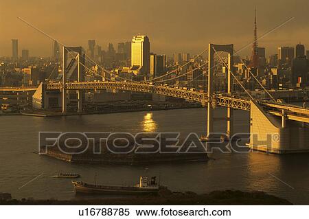 Rainbow Bridge View Large Photo Image Stock Photography - Rainbow Bridge. Fotosearch