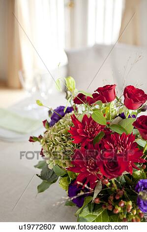 Stock Photo - Red Bouquet. Fotosearch