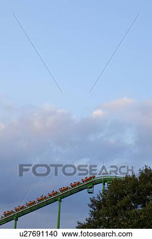 Rollercoaster View Large Photo Image Stock Image - Rollercoaster. Fotosearch