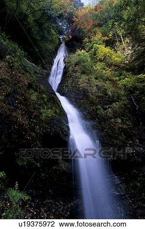 Stock Image - Shasui-no-taki. Fotosearch