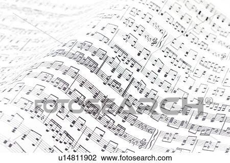 Sheet Music View Large Photo Image Stock Image - Sheet Music. Fotosearch