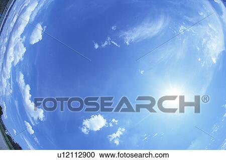Stock Image - Sky and cloud, Japan. Fotosearch