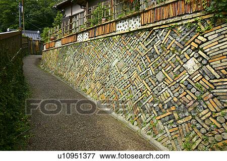 Stock Photo - Stone Wall of House. Fotosearch