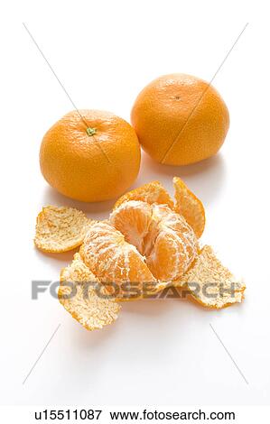 Stock Photo - Three tangerines. Fotosearch