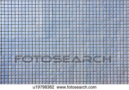 Stock Image - Tiled wall. Fotosearch