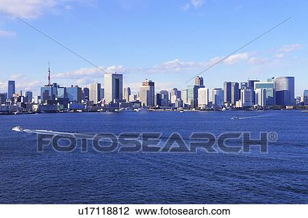 Tokyo Skyline View Large Photo Image Stock Image - Tokyo Skyline. Fotosearch
