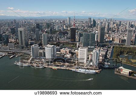 Stock Image - Tokyo tower, Minato ward, Tokyo Prefecture, Honshu, Japan. Fotosearch