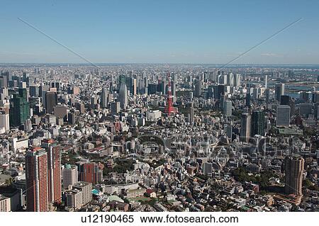 Tokyo tower, Minato ward, Tokyo Prefecture, Honshu, Japan View Large Photo Image Stock Photography - Tokyo tower, Minato ward, Tokyo Prefecture, Honshu, Japan. Fotosearch