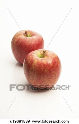 Stock Photo - Two apples. Fotosearch