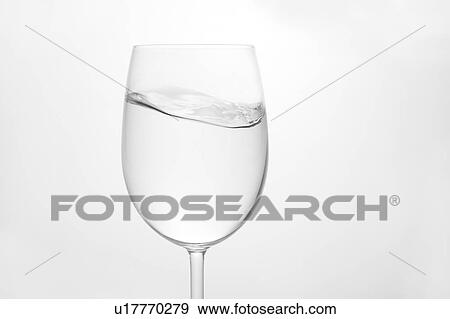 Water in wineglass View Large Photo Image Stock Photo - Water in wineglass. Fotosearch