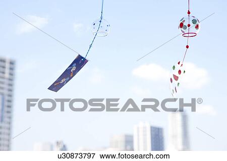 Stock Photo - Wind chimes. Fotosearch