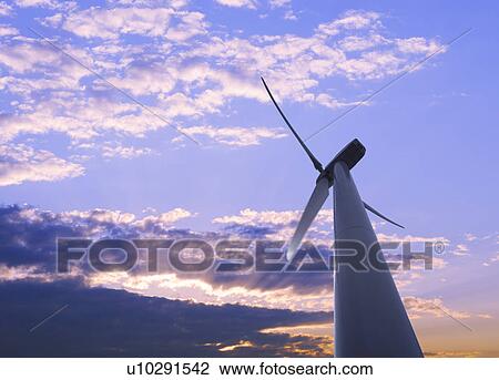 Stock Image - Wind Turbine. Fotosearch