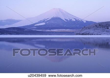 Yamanaka lake and Mt. Fuji View Large Photo Image Stock Photo - Yamanaka lake and Mt. Fuji. Fotosearch