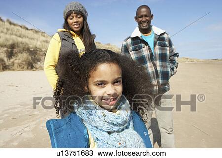 Family Wallking On Winter Beach View Large Photo Image Stock Image - Family Wallking On Winter Beach. Fotosearch