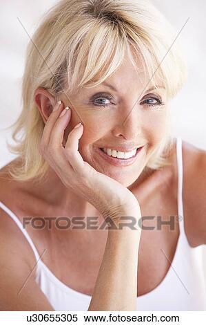 Portrait Of Attractive Senior Woman View Large Photo Image Stock Photography - Portrait Of Attractive Senior Woman. Fotosearch