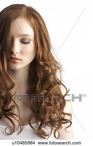 Portrait Of Attractive Teenage Girl In Studio View Large Photo Image Picture - Portrait Of Attractive Teenage Girl In Studio. Fotosearch
