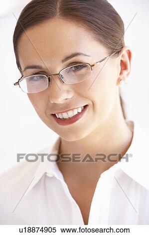Portrait Of Attractive Young Woman View Large Photo Image Stock Photography - Portrait Of Attractive Young Woman. Fotosearch
