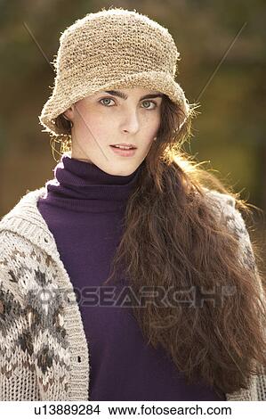 Portrait Of Beautiful Teenage Girl Outdoors In Autumn Landscape View Large Photo Image Picture - Portrait Of Beautiful Teenage Girl Outdoors In Autumn Landscape. Fotosearch
