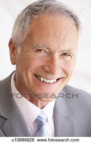 Portrait Of Senior Businessman View Large Photo Image Stock Photo - Portrait Of Senior Businessman. Fotosearch
