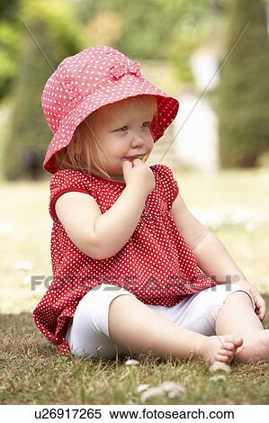 Young Girl Playing In Garden At Home View Large Photo Image Stock Photography - Young Girl Playing In Garden At Home. Fotosearch