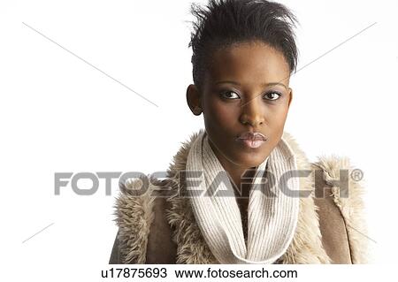 Young Woman Wearing Warm Winter Clothes In Studio View Large Photo Image Stock Image - Young Woman Wearing Warm Winter Clothes In Studio. Fotosearch