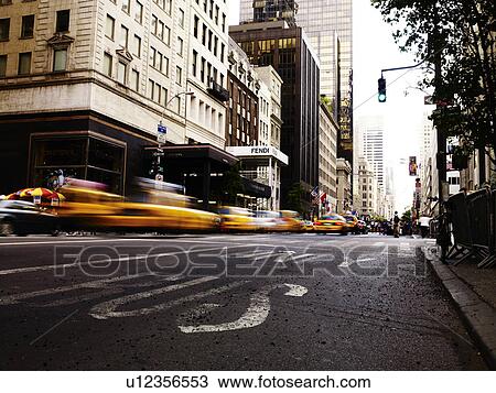 Stock Image - 5th avenue, NYC, New York, USA. Fotosearch