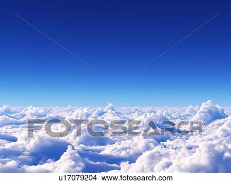 Picture - Above clouds. Fotosearch