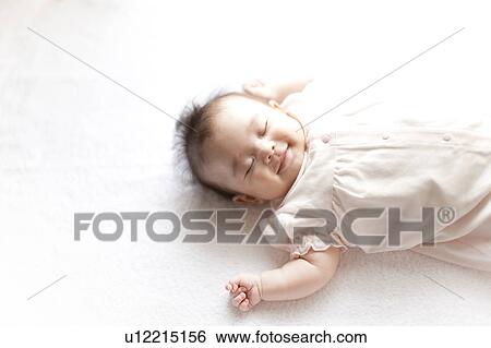 Baby sleeping View Large Photo Image Stock Photograph - Baby sleeping. Fotosearch