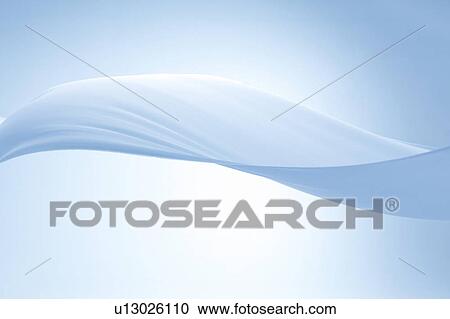 Stock Image - Blue Curtain. Fotosearch