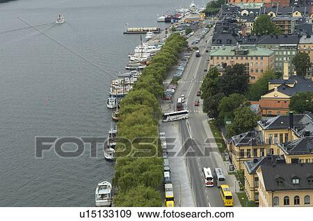 Stock Photo - Cityscape of Stockholm, Sweden. Fotosearch