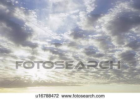 Stock Image - Clouds. Fotosearch