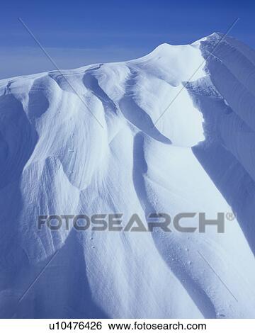 Stock Photograph - Drift Snow. Fotosearch