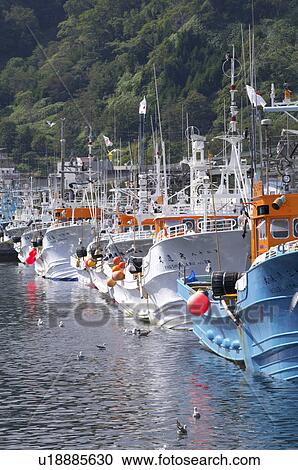 Stock Image - Fishing Boats. Fotosearch