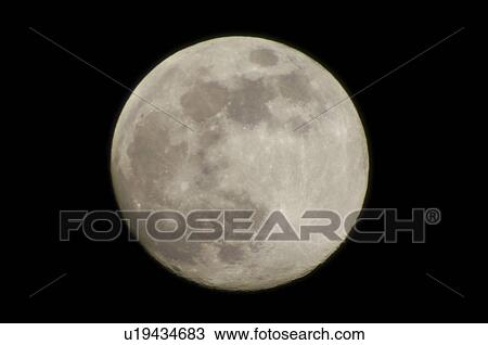Stock Image - Full Moon. Fotosearch