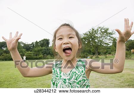 Girl making a face, Chiba Prefecture, Honshu, Japan View Large Photo Image Stock Image - Girl making a face, Chiba Prefecture, Honshu, Japan. Fotosearch